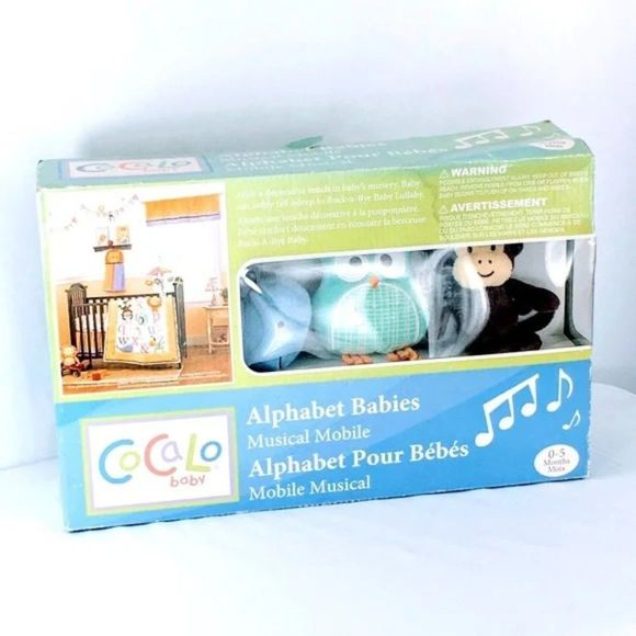 CoCalo Musical Mobile Alphabet Babies Plush Toys - Picture 1 of 10